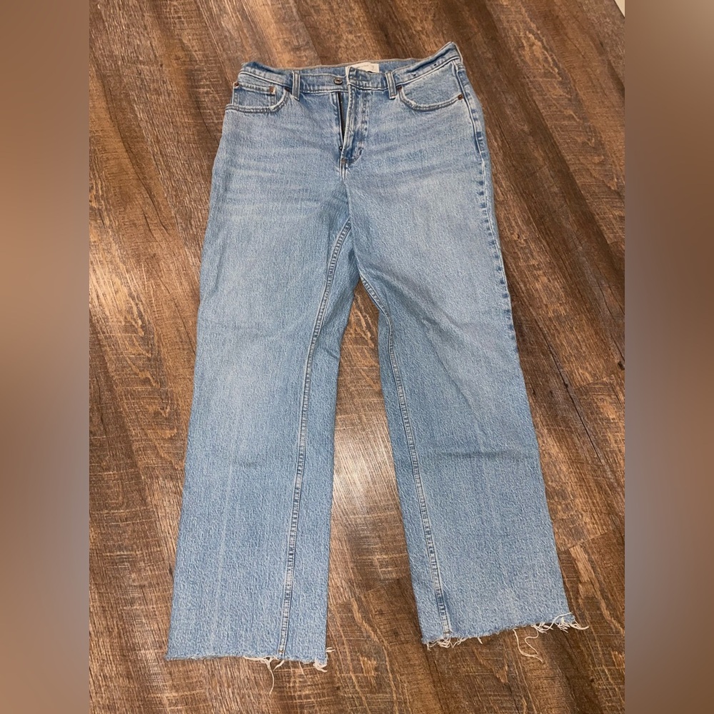 Abercrombie & Fitch curve love the baggy low rise jean
